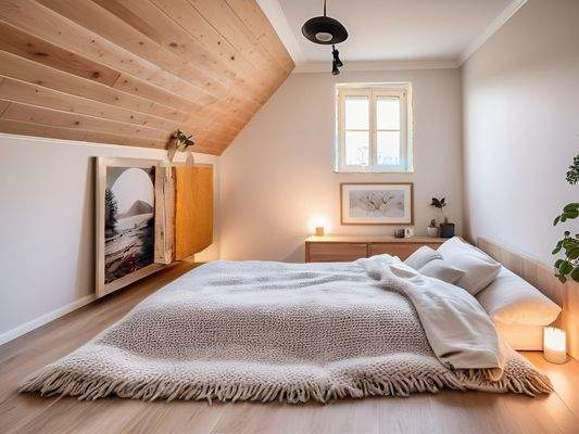 Einrichtungsbeispiel / Zimmer - Dachgeschoss