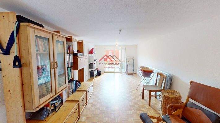 offener und heller Wohnbereich