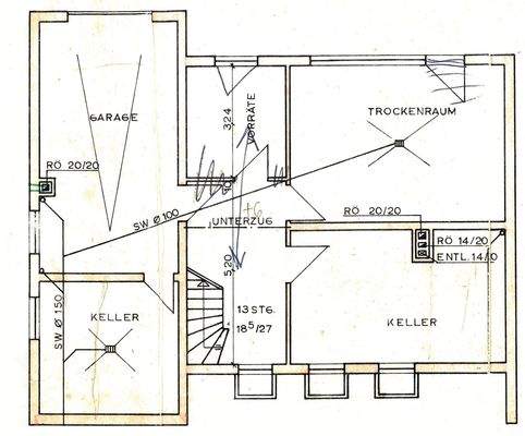 Grundriss Kellergeschoss