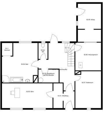 Grundriss Erdgeschoss