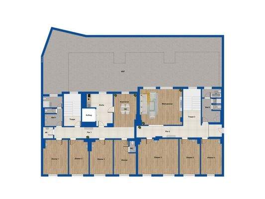 1. OG - Hausnummer 8 u. 10