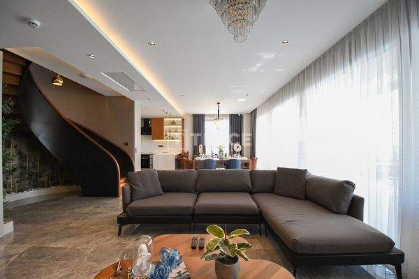 Villas with Forest and Sea Views in Kargıcak Alanya