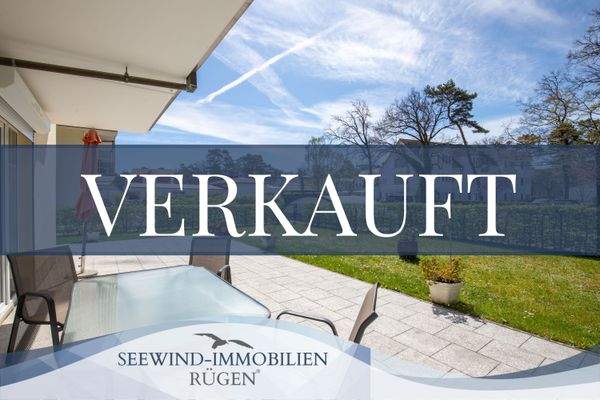 80m zur Ostsee - 2 Zimmer Erdgeschoss-Apartment am Kurpark im Ostseebad Baabe