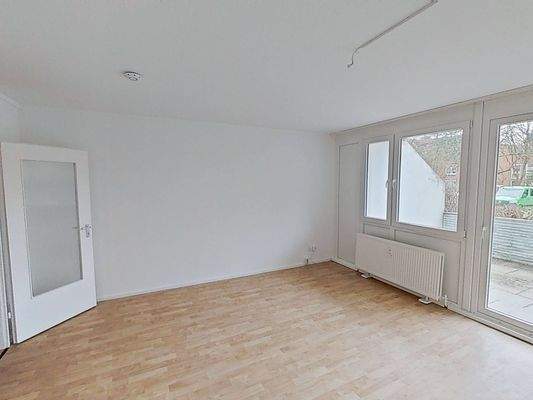 Ansicht II: Wohn- und Esszimmer