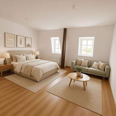 Einrichtungsbeispiel Wohnzimme