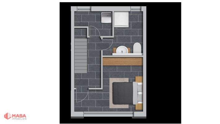 Grundriss-Obergeschoss WE 03