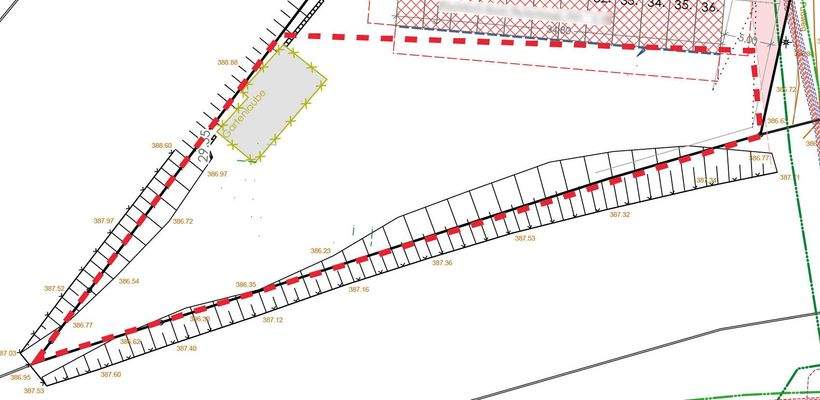 Lageplan Grundstück