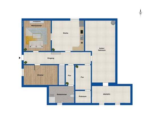 Grundriss Erdgeschoss