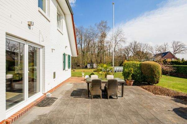 Terrasse zum sonnen und gemütlichen Zusammensitzen