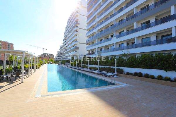 Apartments with Private Beach in a Complex in Antalya