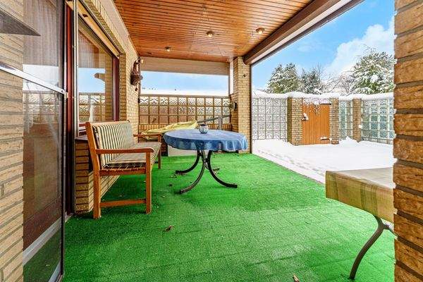 Wintergarten geöffnet