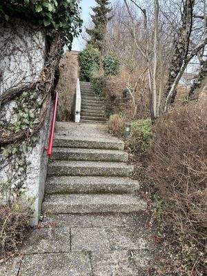 Aufgang zur 2. Ebene