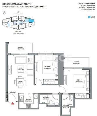 Flats in the Luxury Housing Project in Dubai Meydan