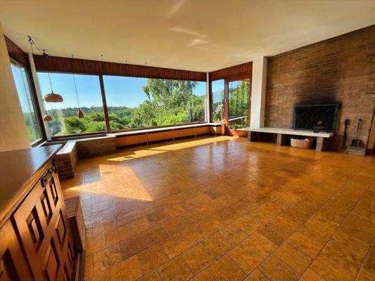 Wohnzimmer mit Ausblick