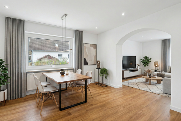 Esszimmer EG (KI-Visualisierung)