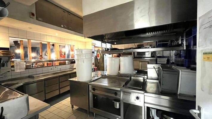 Moderne Restaurantküche