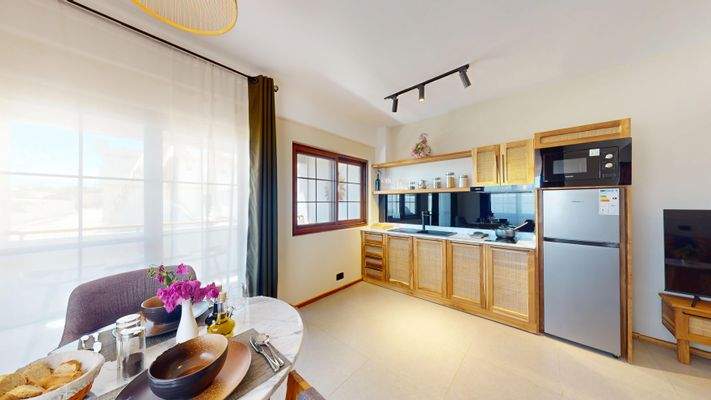 Modern-studio-apartment-in-Zanzibar-Kitchen-with-d