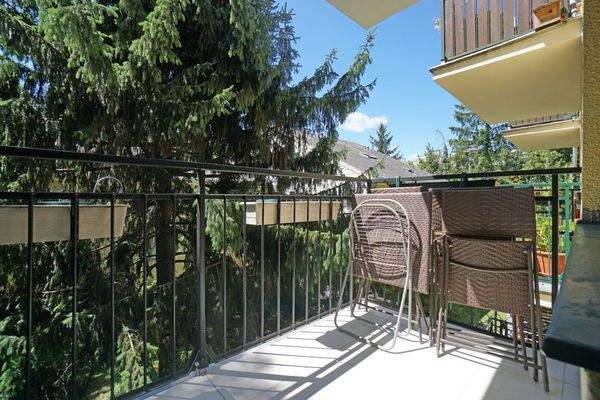 Balkon Richtung West