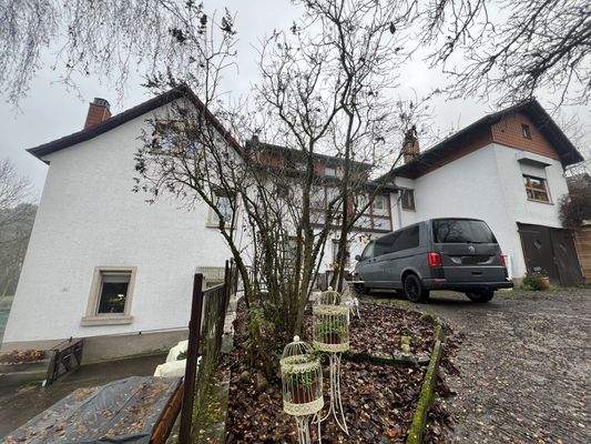 Seitenansicht Häuser