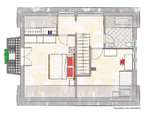 Grundriss Obergeschoss