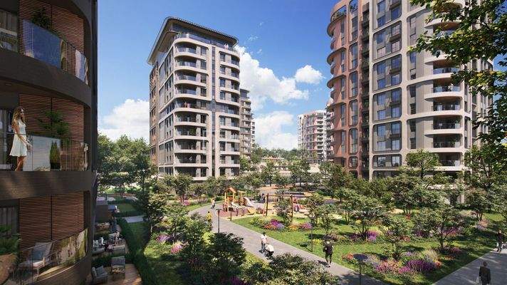Award-Winning Project's Halic-View Apartments in Eyupsultan
