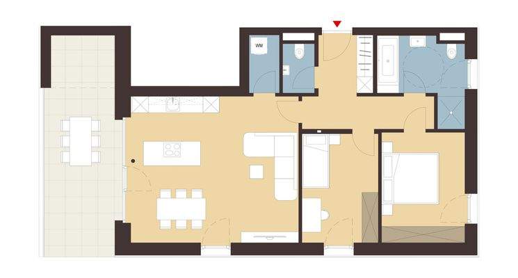Fallenberggasse, Dornbirn-Grundriss Whg Top A03