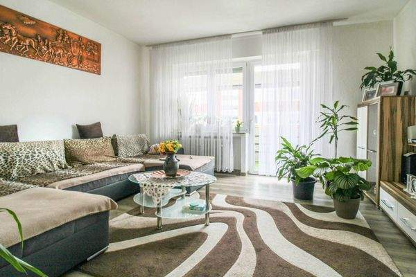 Wohnzimmer renoviert