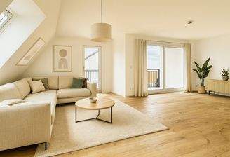 Wohnen / Essen (KI-Staging)