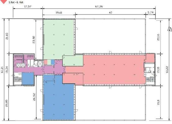Grundriss Regelgeschoss