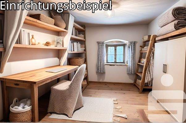 Einrichtungsbeispiel Arbeitszimmer