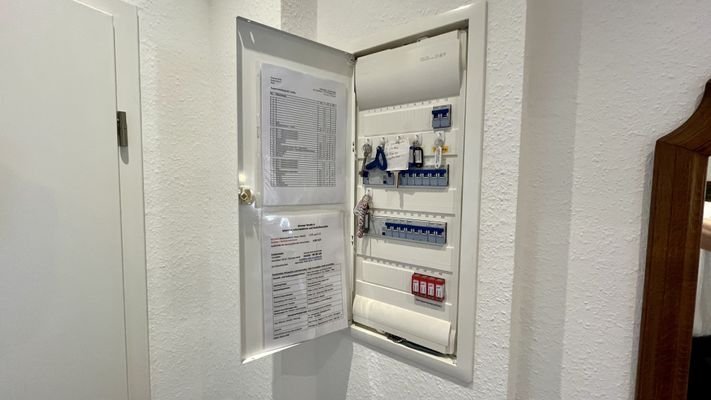 FI Sicherungsschrank in jeder Wohnung