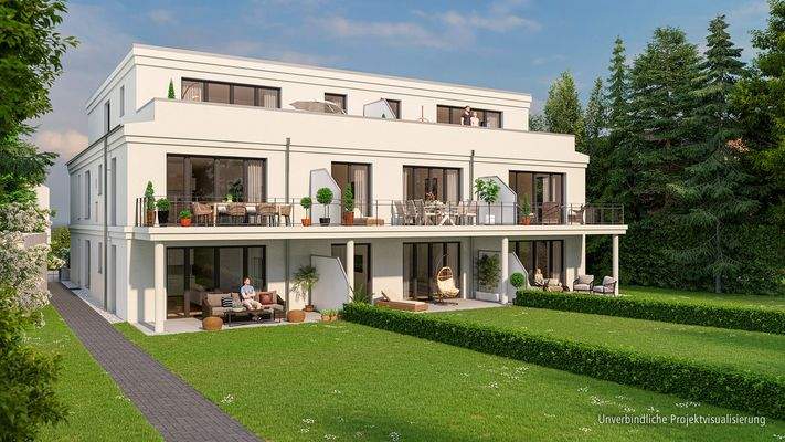 Rückansicht bei Tag