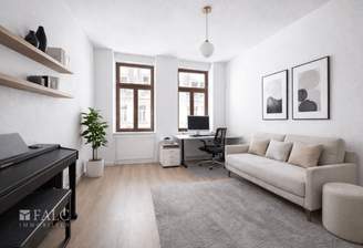 Büro virtuell eingerichtet