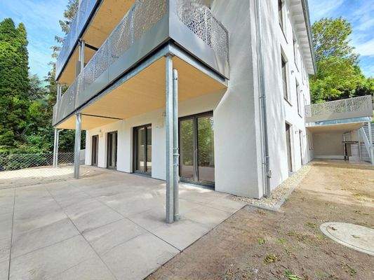 Ansicht Garten Terrasse