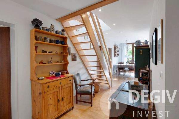 Aufgang zum Spitzbod