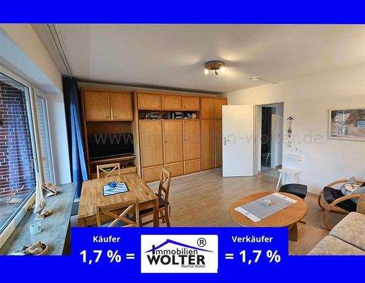 2 Zimmer KB Balkon Wyk