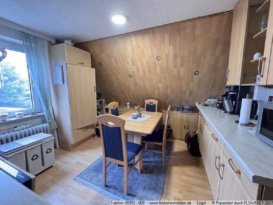 Schlafzimmer I im Dachgeschoss aktuell Küche