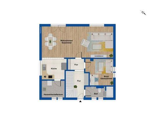 Grundriss Erdgeschoss