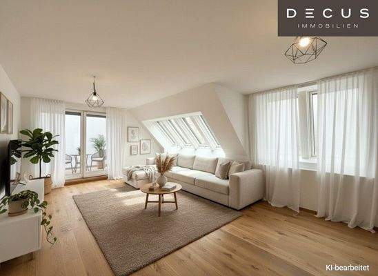 Wohnzimmer - KI bearbeitet