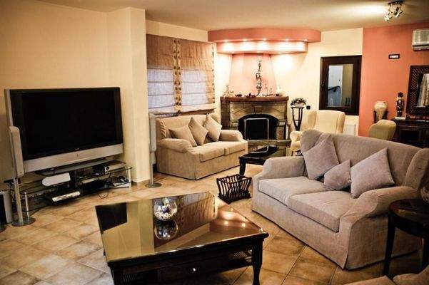 Kreta, Katsikia: Luxuriöse Villa mit Pool, Garten, Meerblick zu verkaufen