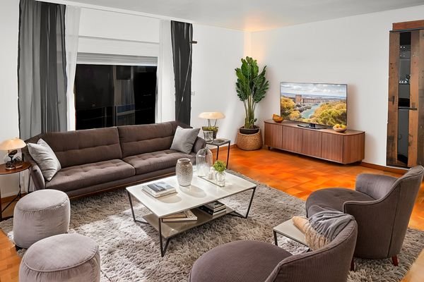 Wohnzimmer visualisiert 