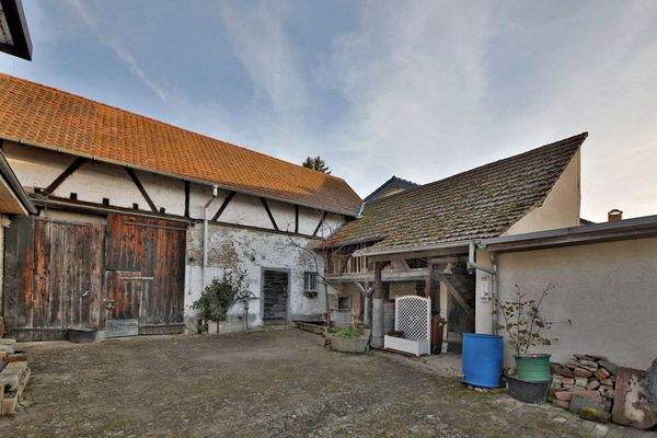 Hof, Scheune, Garage