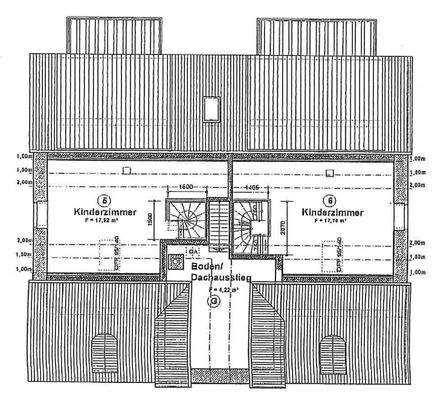 Grundriss Spitzboden