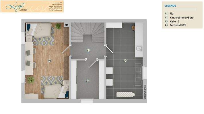 Kellergeschoss DHH links