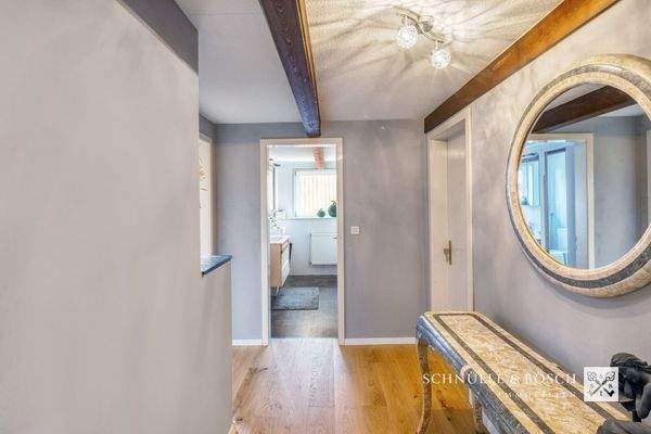 Der Flur im Obergeschoss