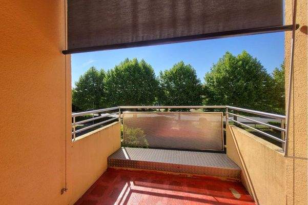 Blick auf den kleinen Balkon