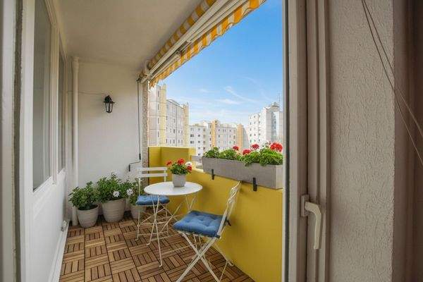 Balkon-Visualisierungsbeispiel