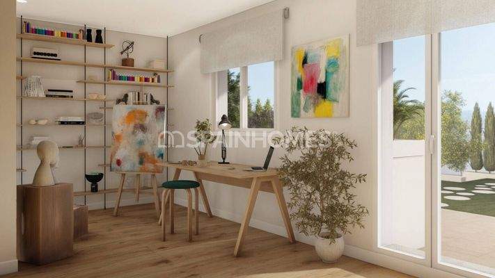 Stylish Townhouses in a Complex with Pool in Alicante La Nucia
