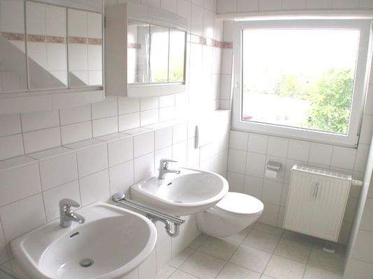 noch ein Blick ins Bad im Obergeschoß