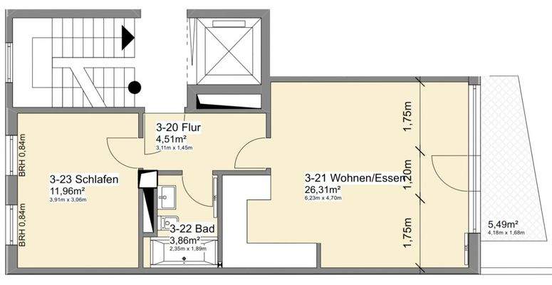 Sicheres Investment im Grünen – 2-Zimmer-Wohnung mit Balkon, sehr gut angebunden